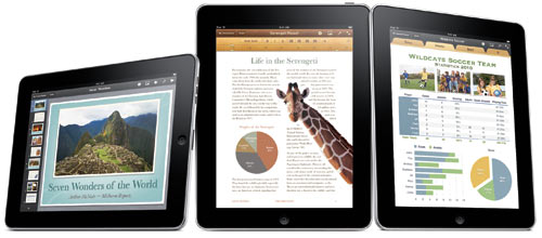 iwork on the ipad