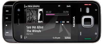 Nokia N85 music